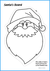 Santa's Beard Activity