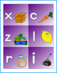 Alphabet Sounds Ring Cards (Color)