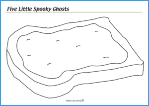 Five Little Spooky Ghosts Halloween Activity