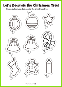 Let's Decorate the Christmas Tree Song Resources | Maple Leaf Learning Library