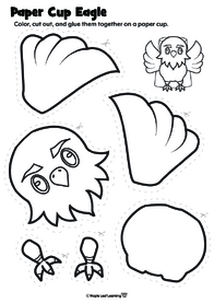 paper-cup-eagle-craft