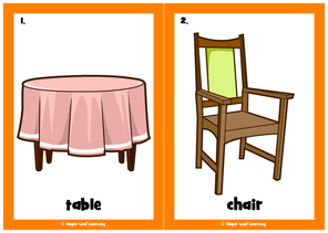 dining-room-flashcards