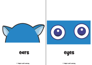 monster-body-part-flashcards